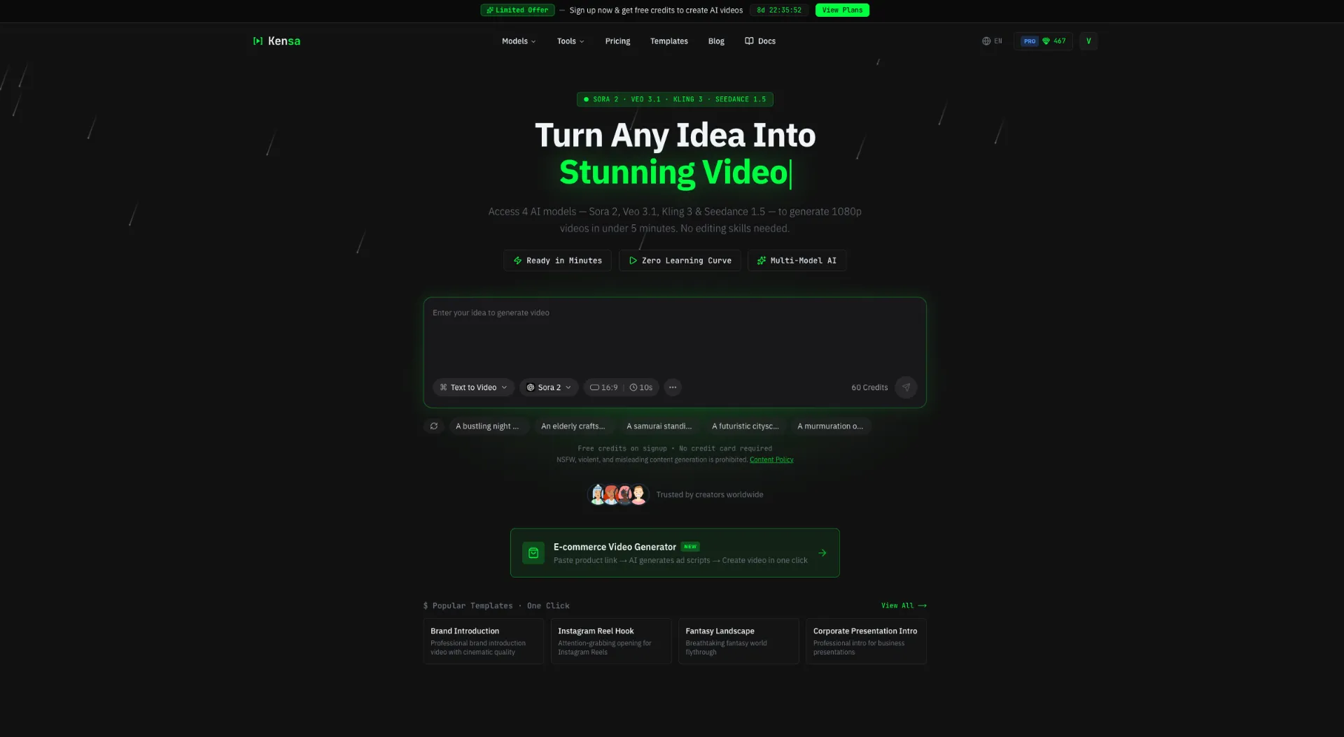 Kensa Video Generator